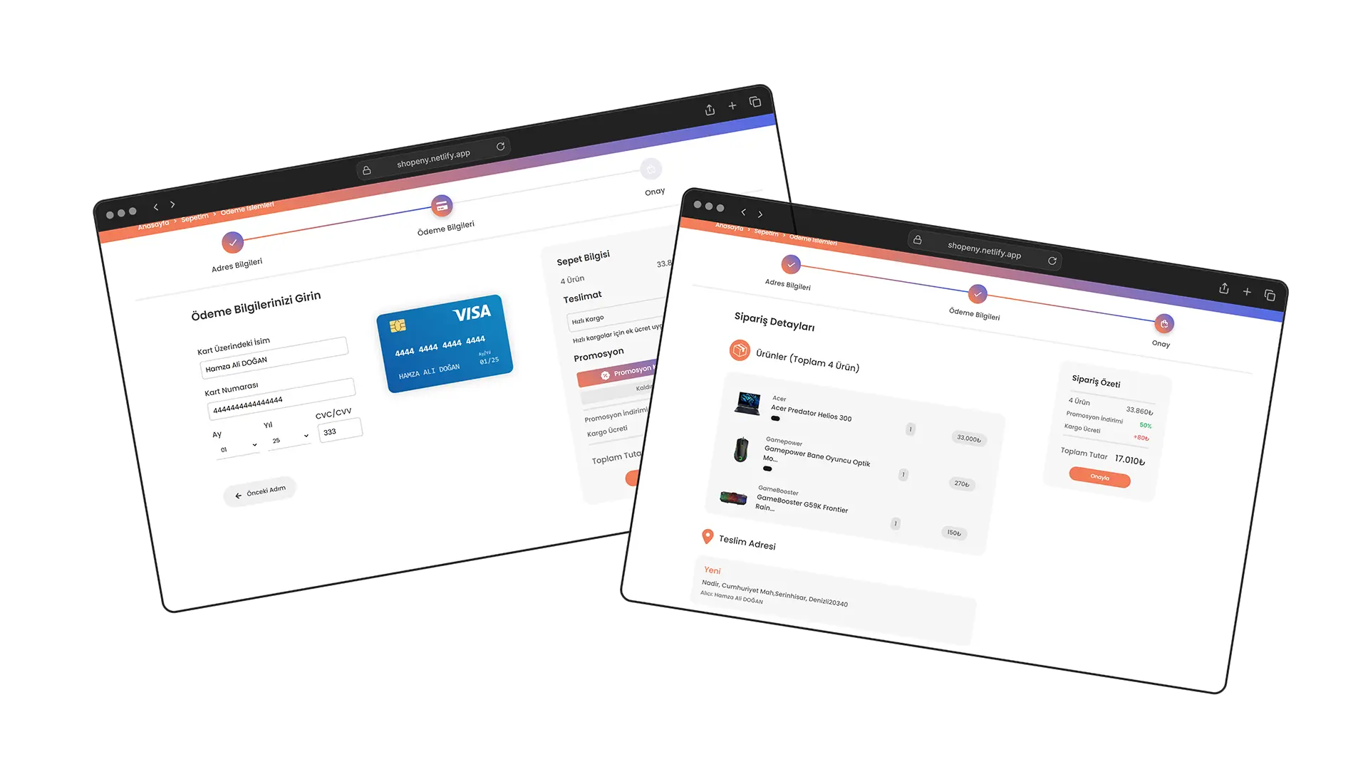 Shopeny — Payment Simulation