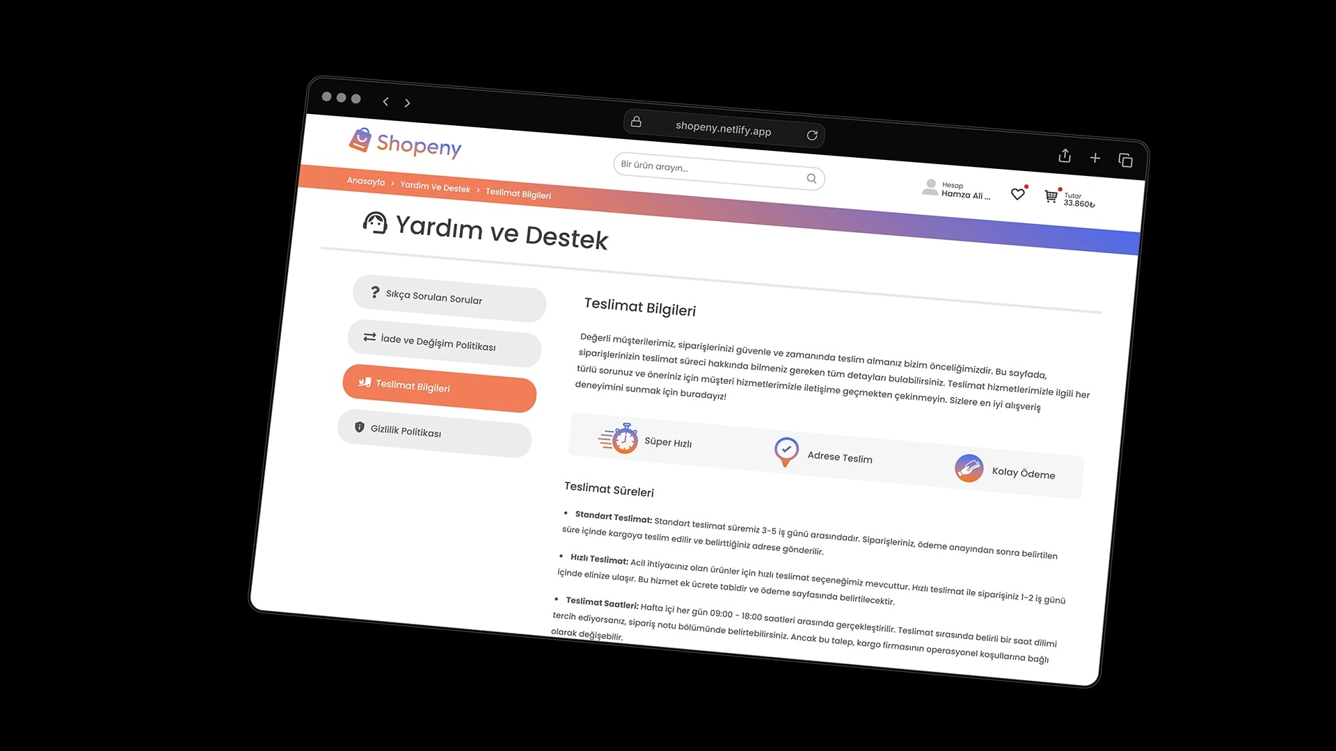 Shopeny — Help & Support